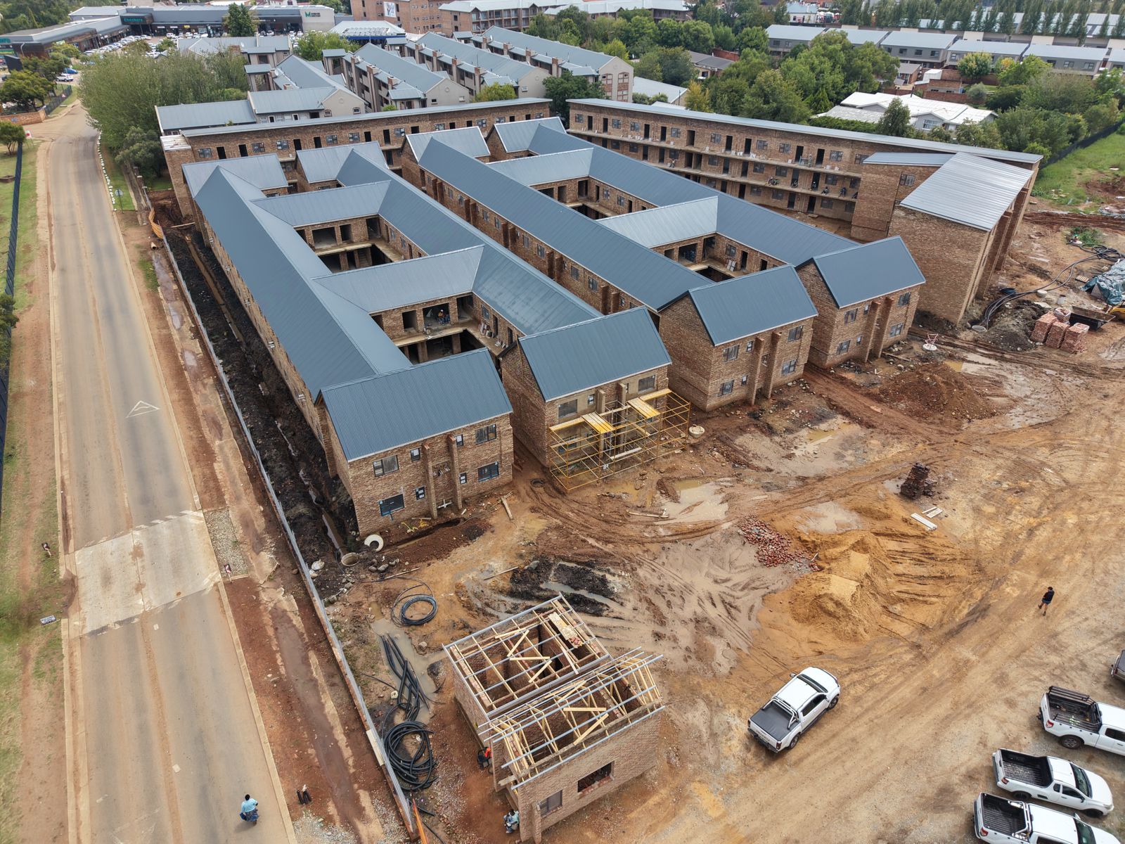 Residential roofing project supplied by Keevey Roofing