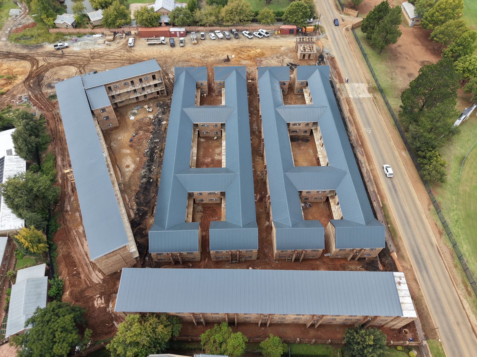 Commercial or industrial roofing project supplied by Keevey Roofing