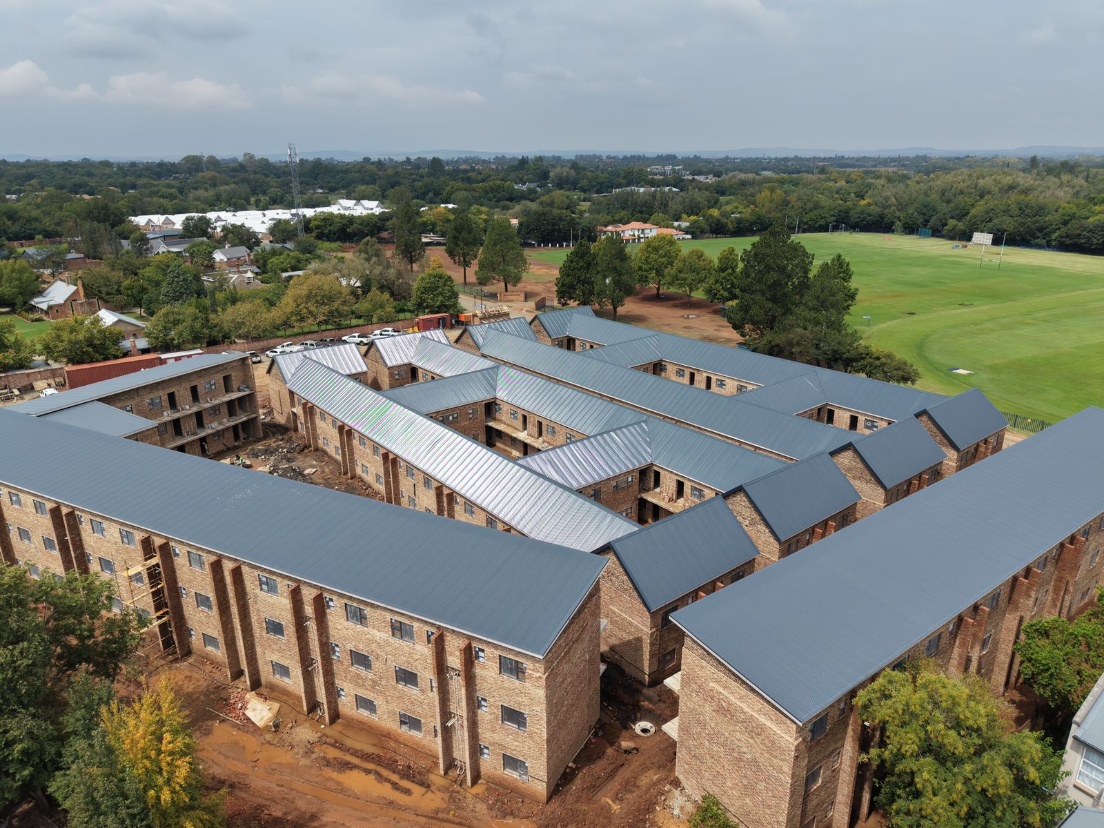 Single-home roofing project supplied by Keevey Roofing